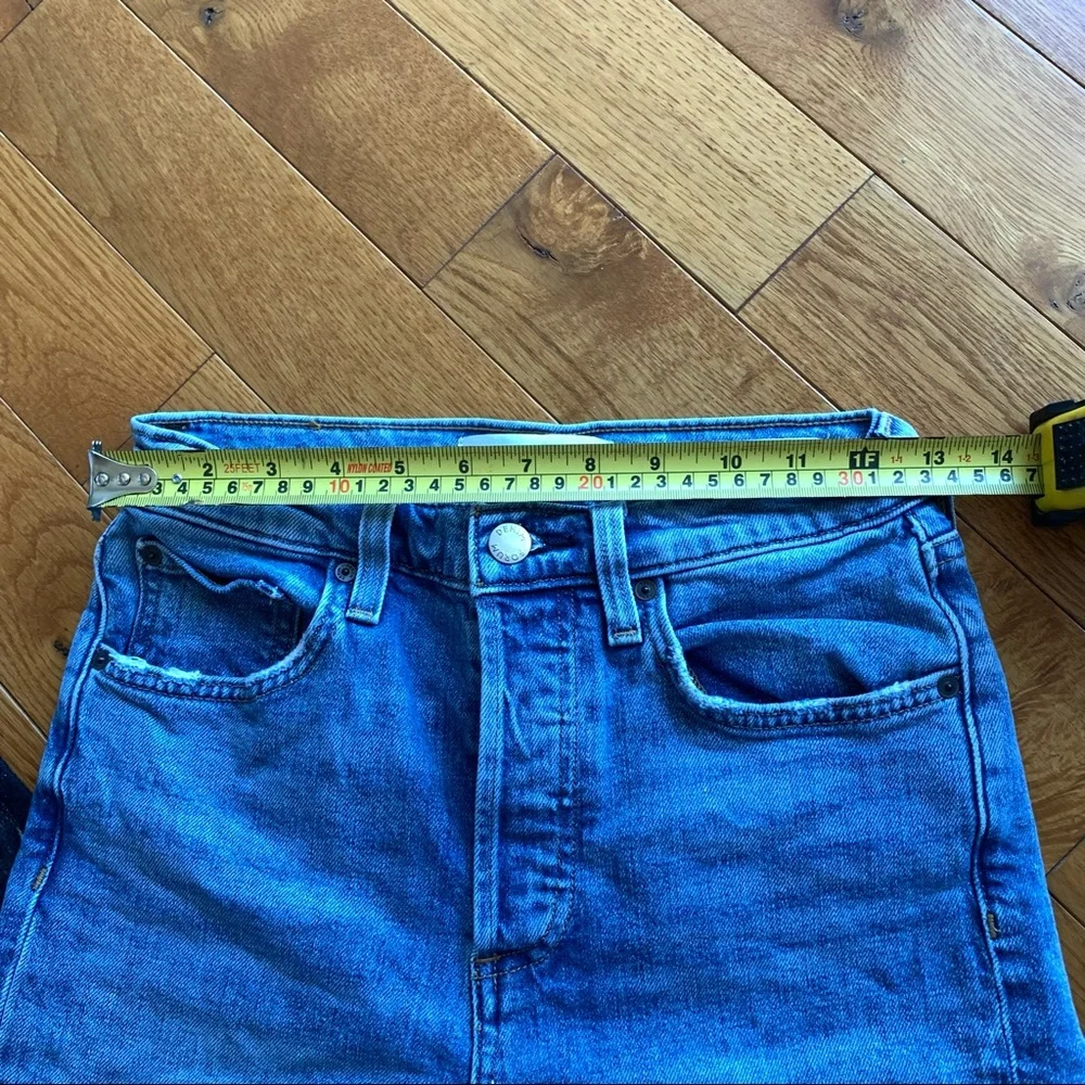 Denim Forum Mid Length Shorts - Picture 5 of 9
